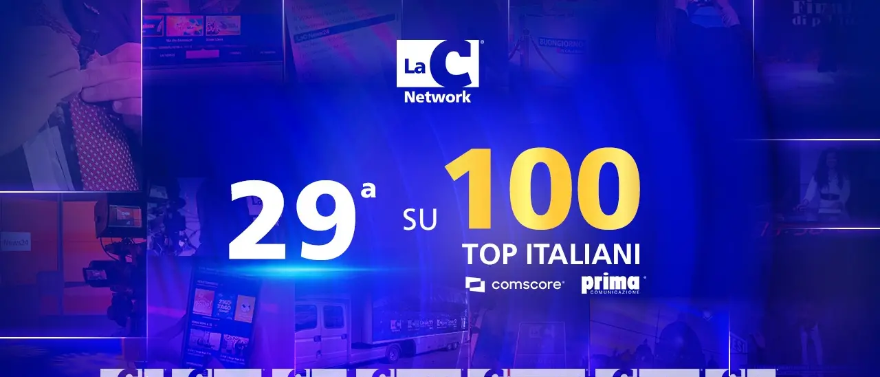 Comscore, LaC Network tra i grandi media: 29° per audience digitale e nella Top 15 social in Italia\n