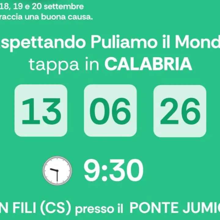 Puliamo il Mondo fa tappa a San Fili lungo il Cammino di San Francesco\n