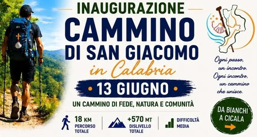 Ecco il Cammino di San Giacomo in Calabria: 24 paesi uniti da un itinerario tra natura e fede