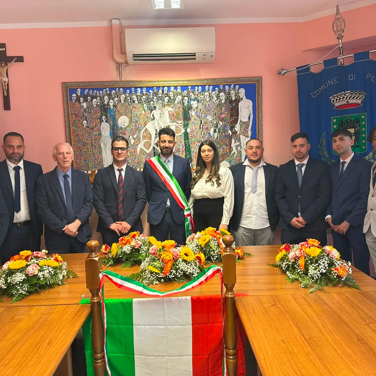 Platì, si insedia il nuovo Consiglio comunale: giuramento del sindaco Sarica e bilancio approvato all’unanimità\n