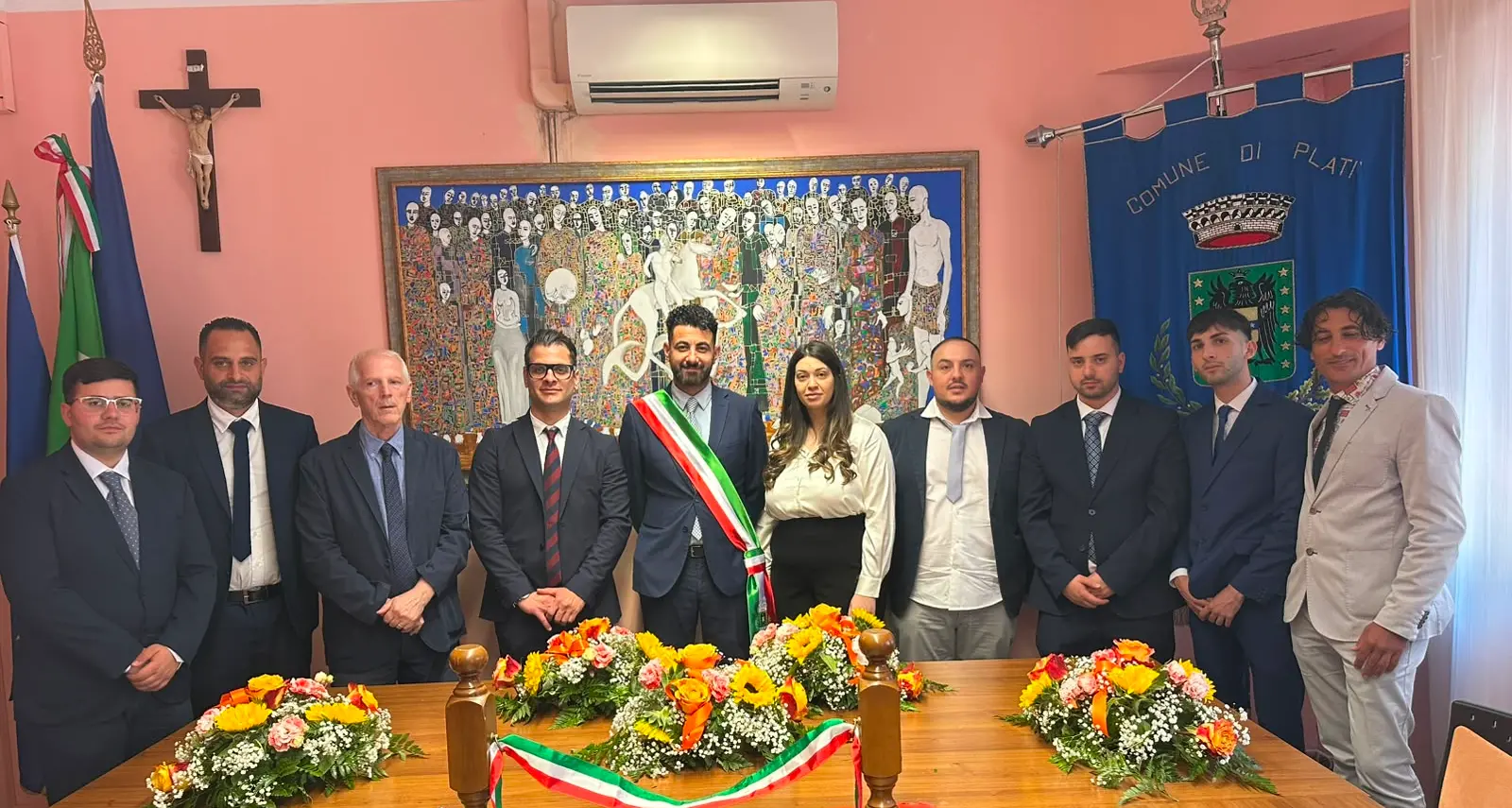 Platì, si insedia il nuovo Consiglio comunale: giuramento del sindaco Sarica e bilancio approvato all’unanimità\n