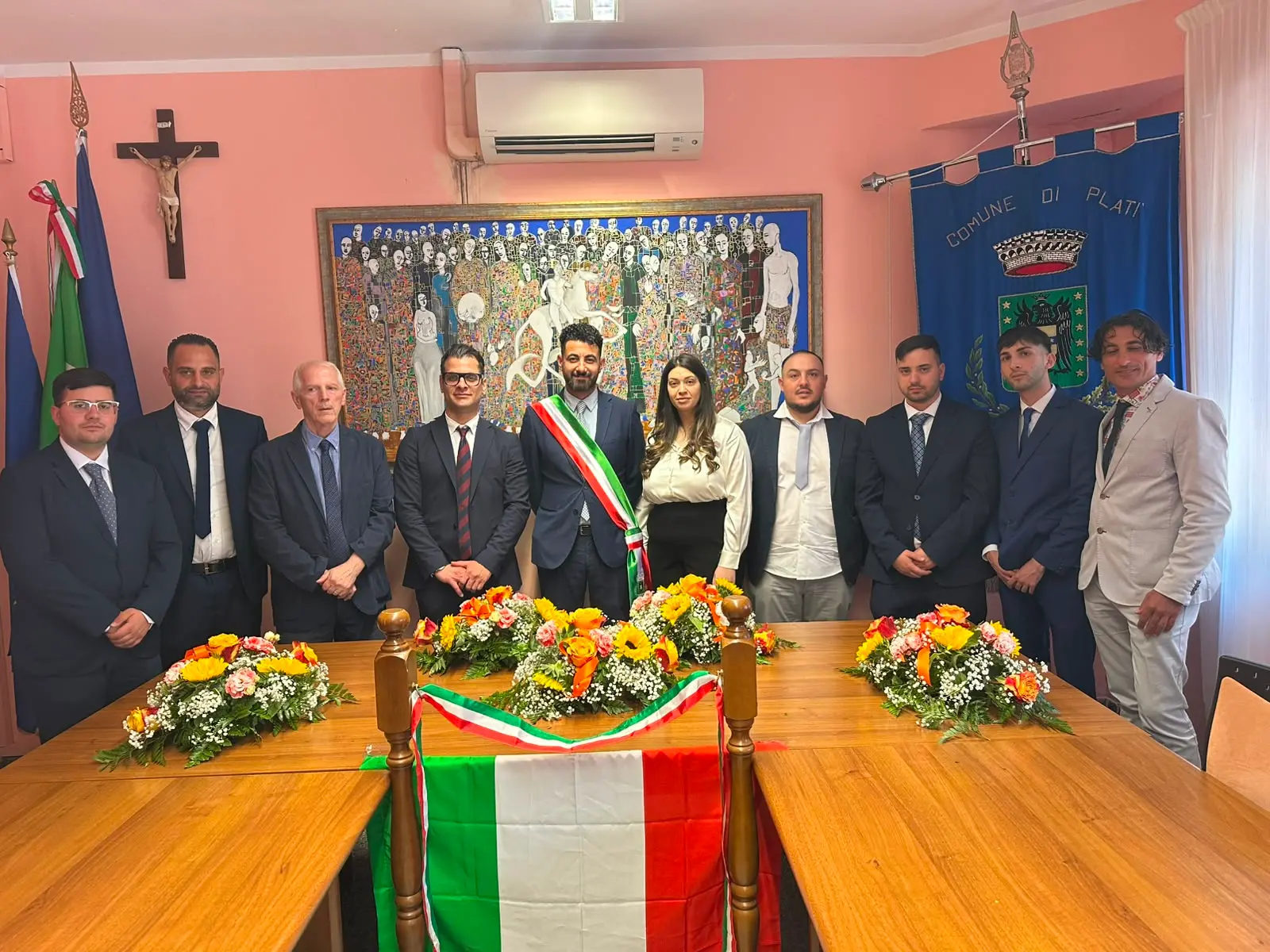 Platì, si insedia il nuovo Consiglio comunale: giuramento del sindaco Sarica e bilancio approvato all’unanimità\n