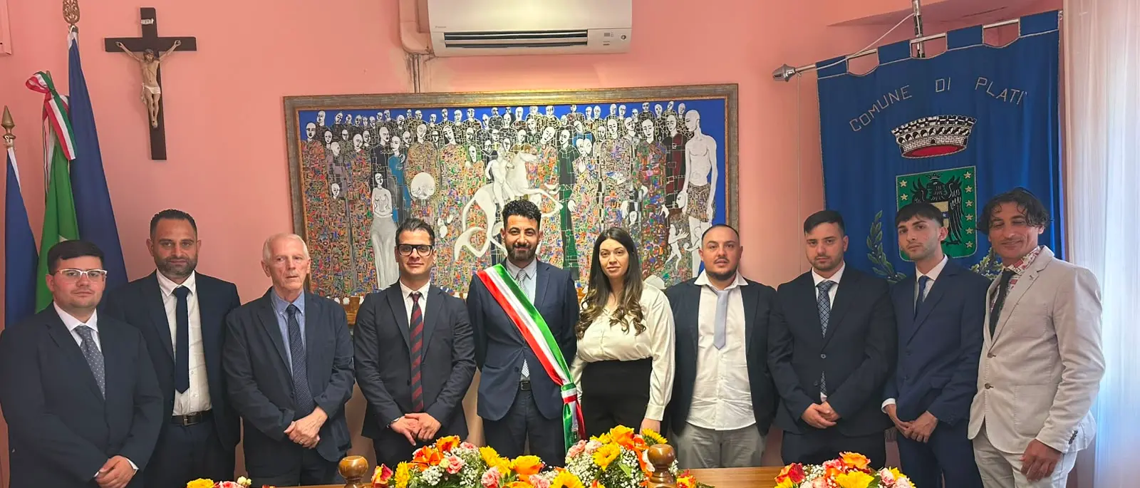 Platì, si insedia il nuovo Consiglio comunale: giuramento del sindaco Sarica e bilancio approvato all’unanimità\n
