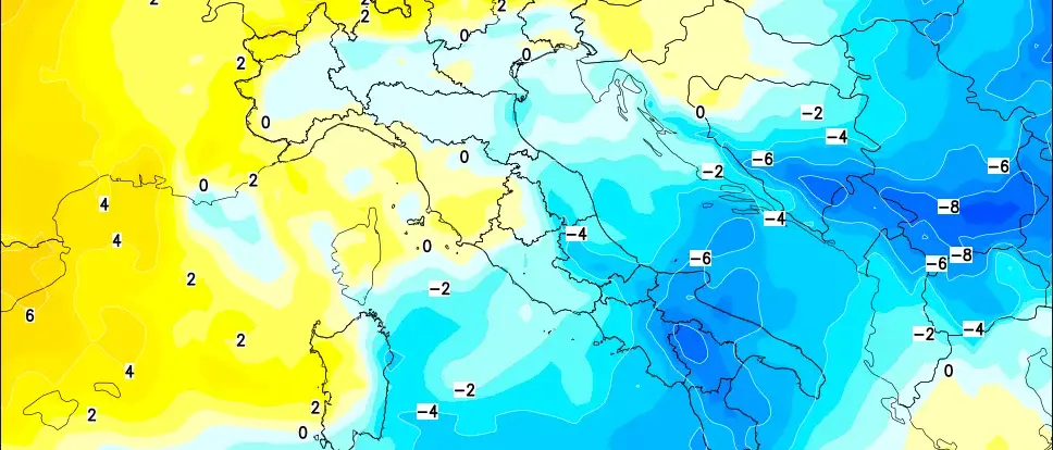 Aria fresca sulla Calabria: temperature in calo e possibili temporali in montagna\n