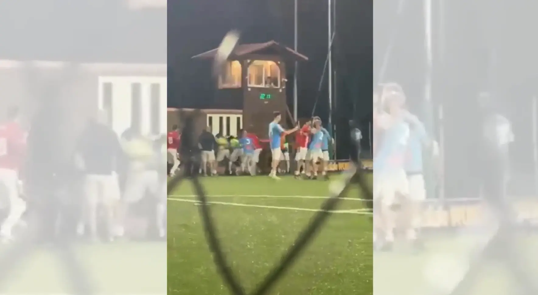 Zumpano, rissa in campo nella finale playoff di calcio a 8