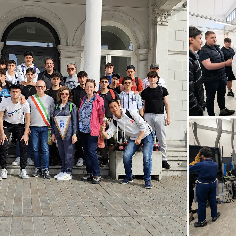 Da Filadelfia al Friuli, gli studenti dell’Ipsia nei laboratori dove scuola e impresa si incontrano\n