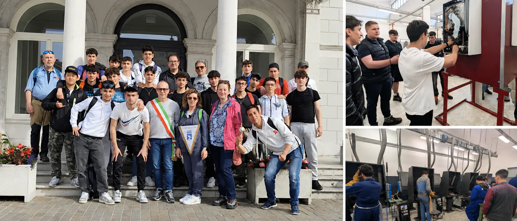 Da Filadelfia al Friuli, gli studenti dell’Ipsia nei laboratori dove scuola e impresa si incontrano\n