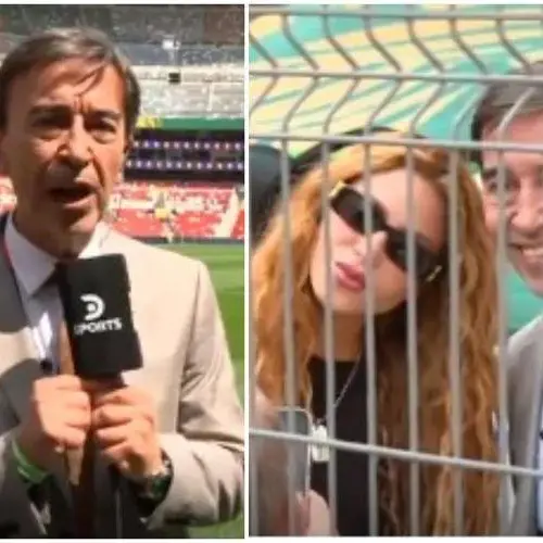 Mondiali, giornalista abbandona la diretta per... un selfie con Shakira\n
