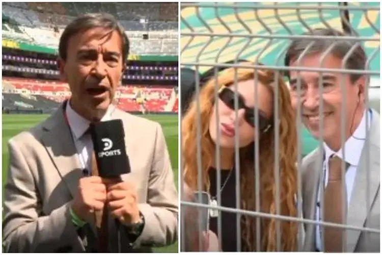 Mondiali, giornalista abbandona la diretta per... un selfie con Shakira\n