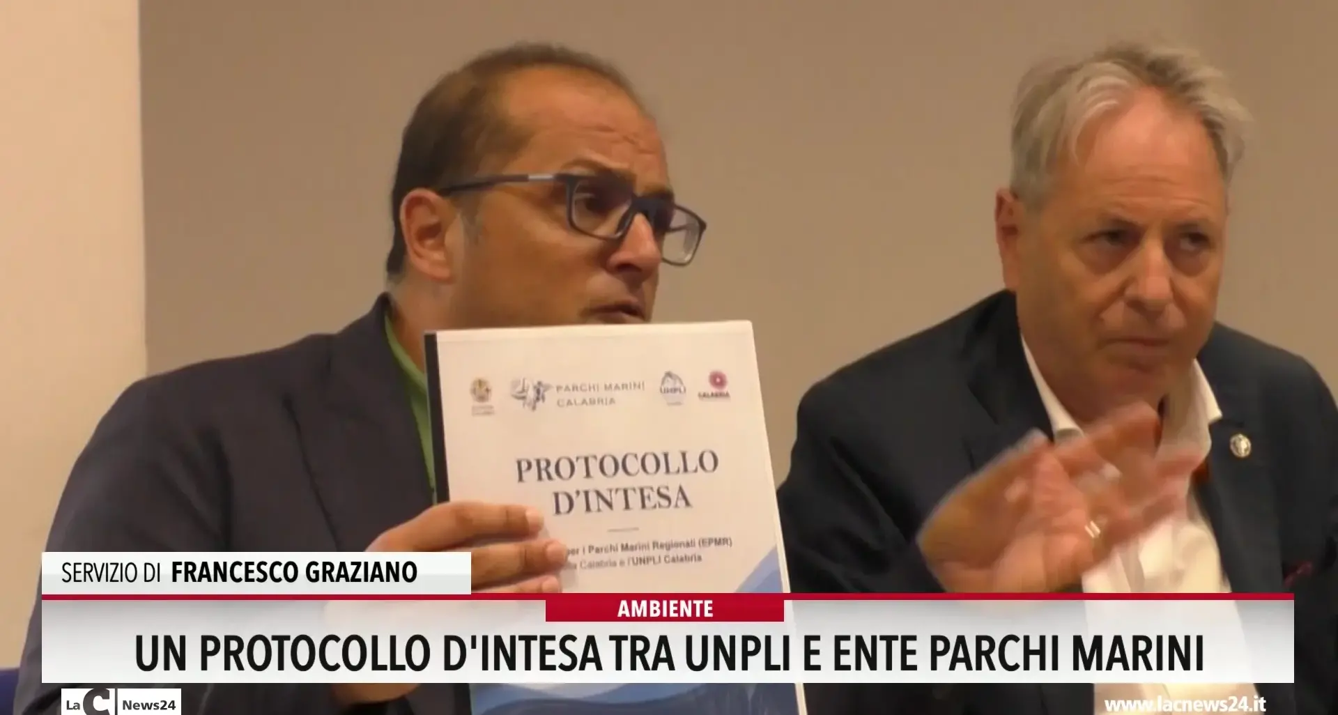 Un protocollo d intesa tra UNPLI e Ente parchi marini.