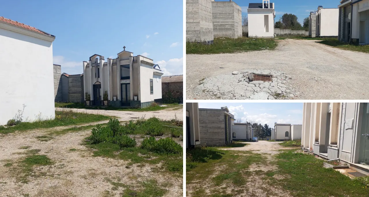 Cimitero di Sant’Onofrio, Mattioli denuncia abbandono e degrado: «Che fine ha fatto il progetto di ampliamento?»\n