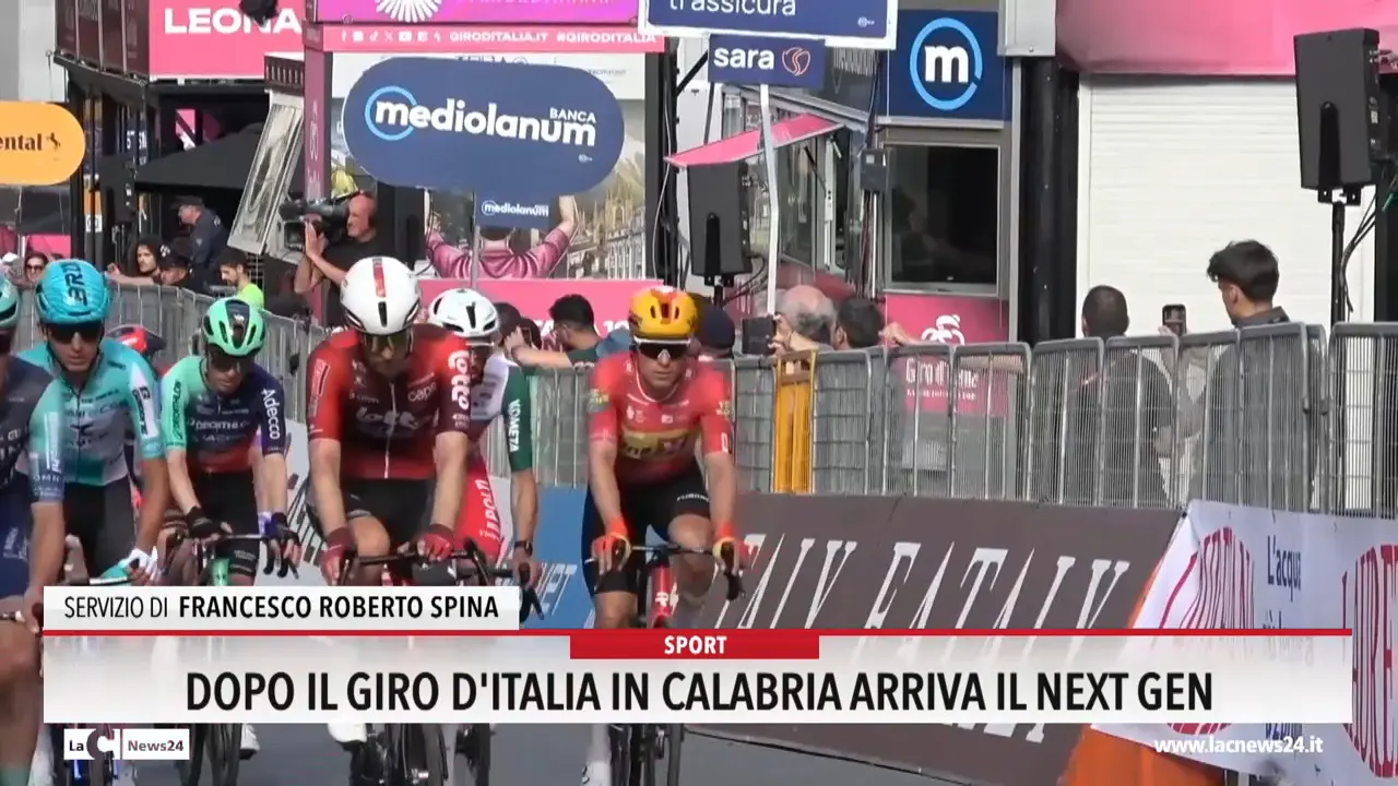 Dopo il Giro d'Italia in Calabria arriva il Next Gen