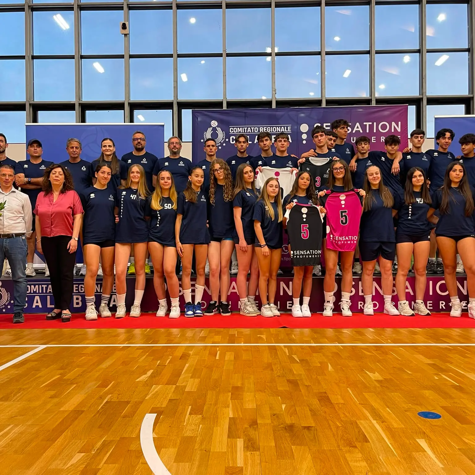 Trofeo delle Regioni, a Siderno svelate le maglie delle Rappresentative calabresi\n