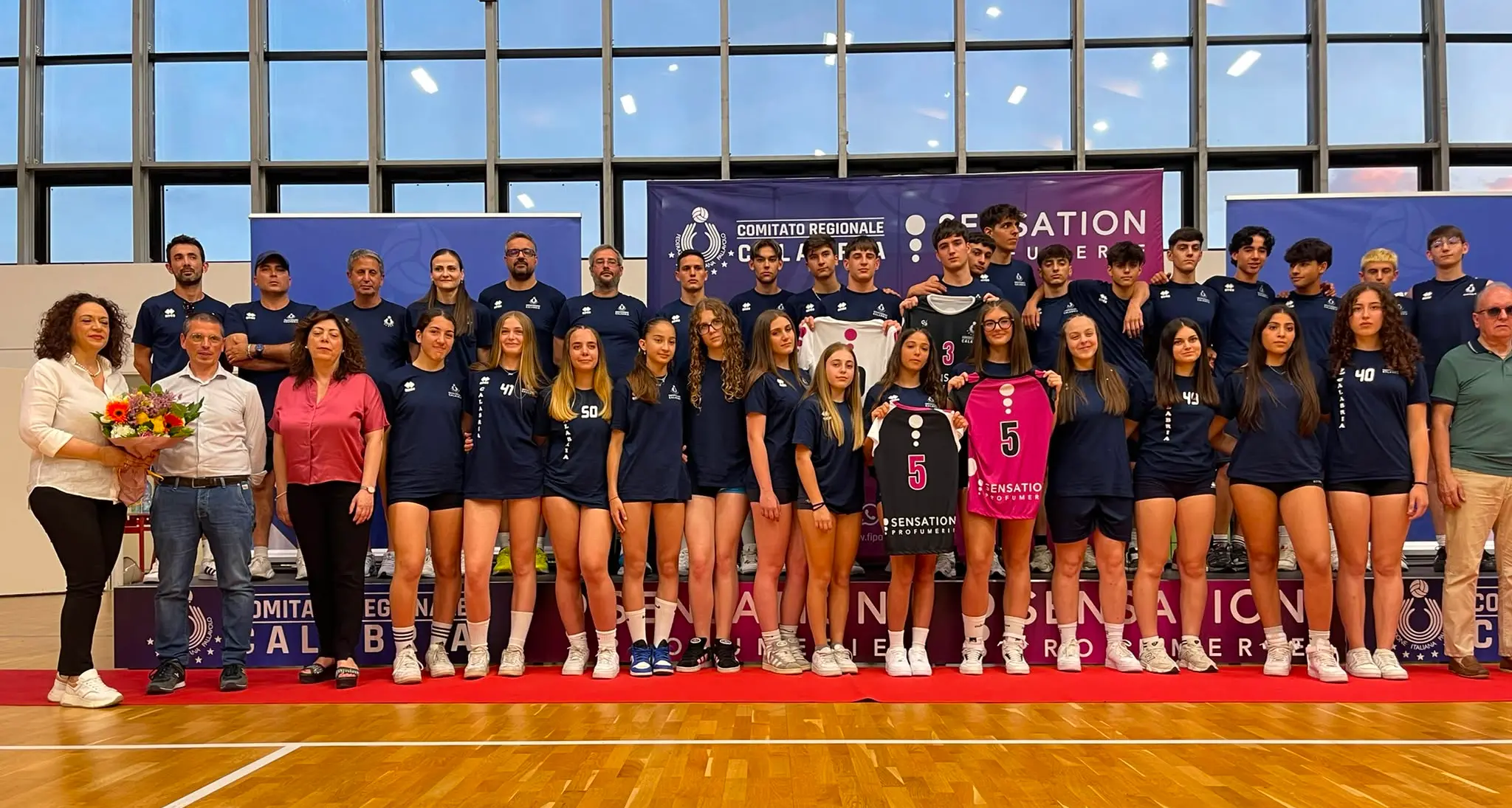 Trofeo delle Regioni, a Siderno svelate le maglie delle Rappresentative calabresi\n