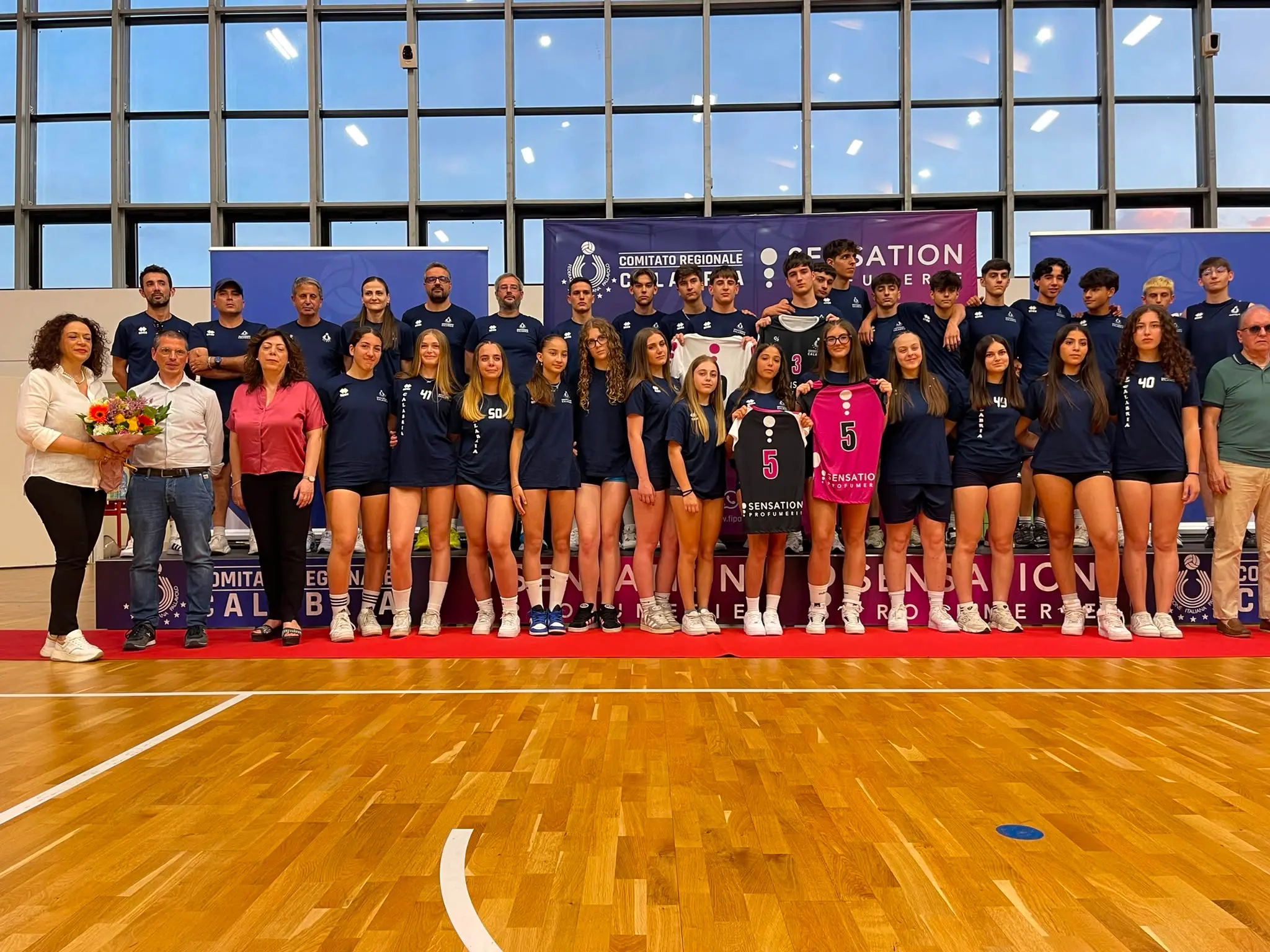 Trofeo delle Regioni, a Siderno svelate le maglie delle Rappresentative calabresi\n