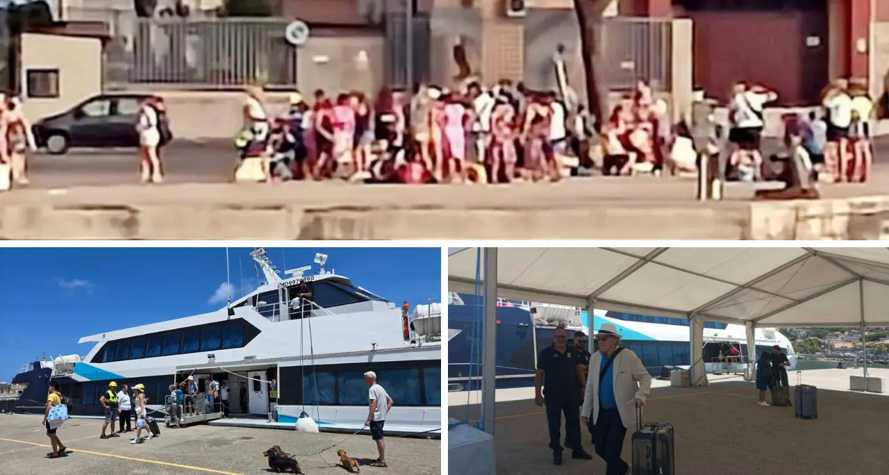 Collegamenti tra Vibo Marina e le Isole Eolie, crescono i numeri ma diminuisce l’attenzione per i turisti lasciati sotto al sole\n