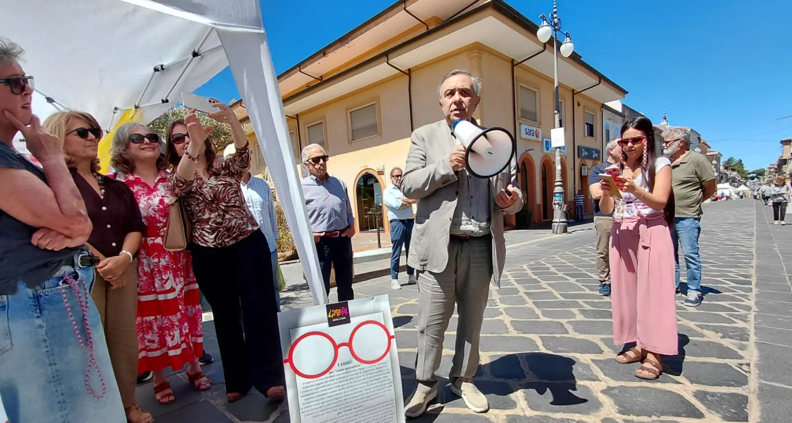 Occhio alla corruzione: a Vibo visita “oculistica” di Libera per far aprire gli occhi davanti al malaffare\n