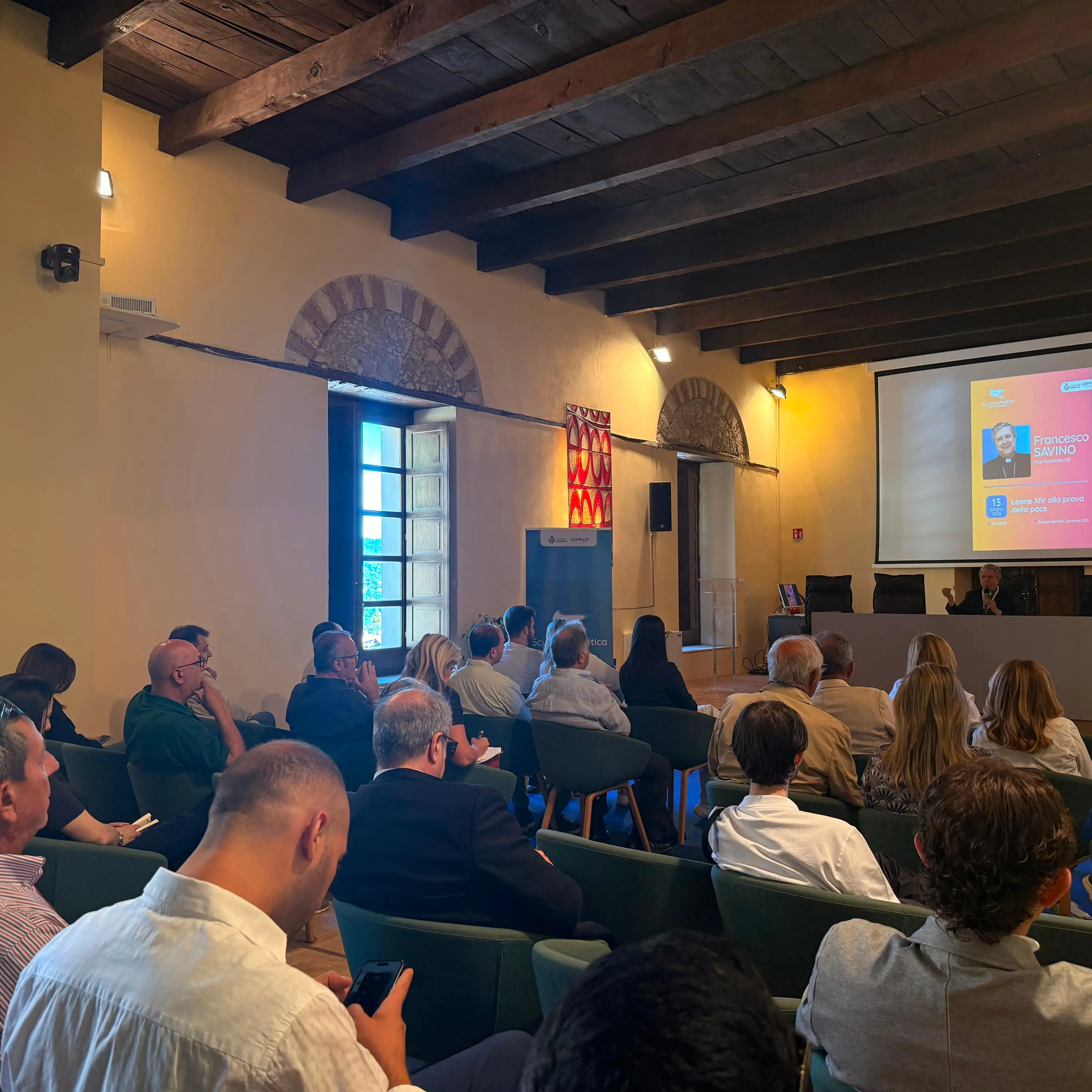 Cerisano, politica e summer school portano Savino e Greco a Palazzo Sersale\n