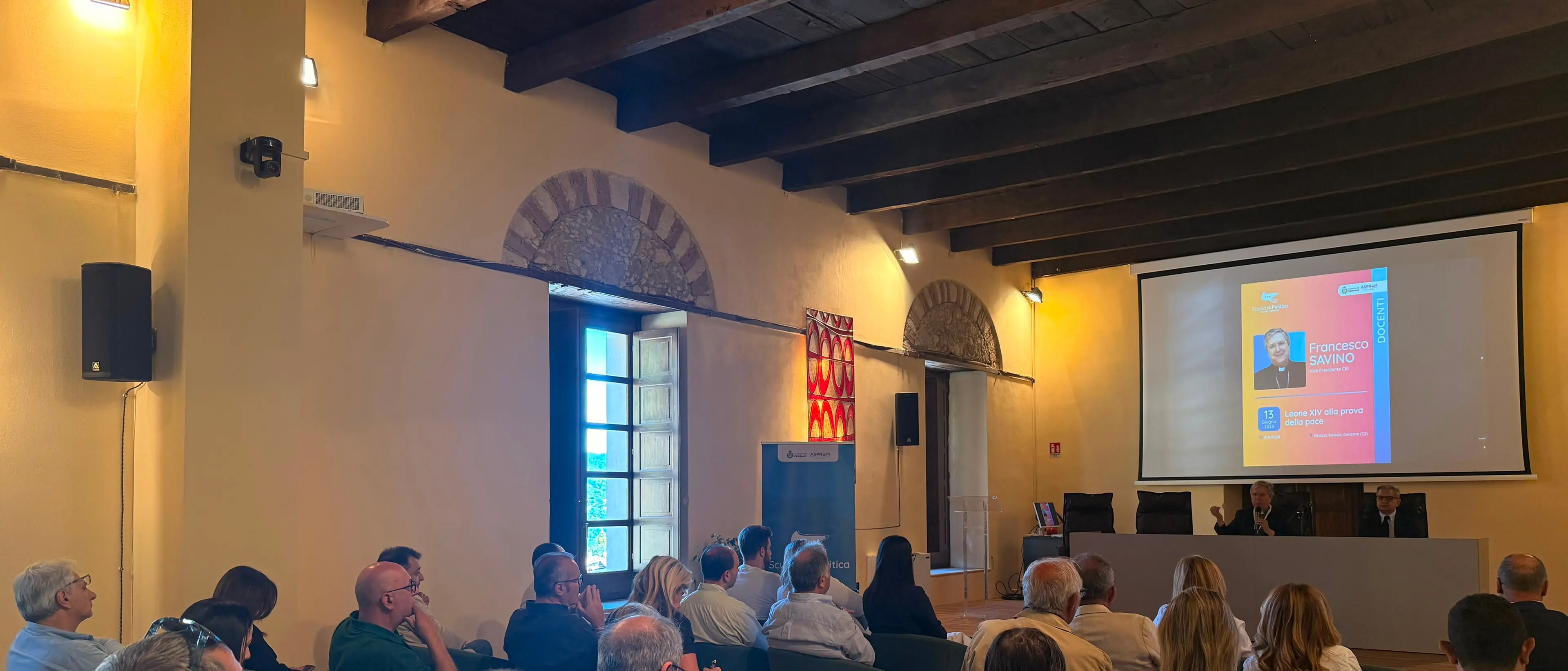 Cerisano, politica e summer school portano Savino e Greco a Palazzo Sersale\n
