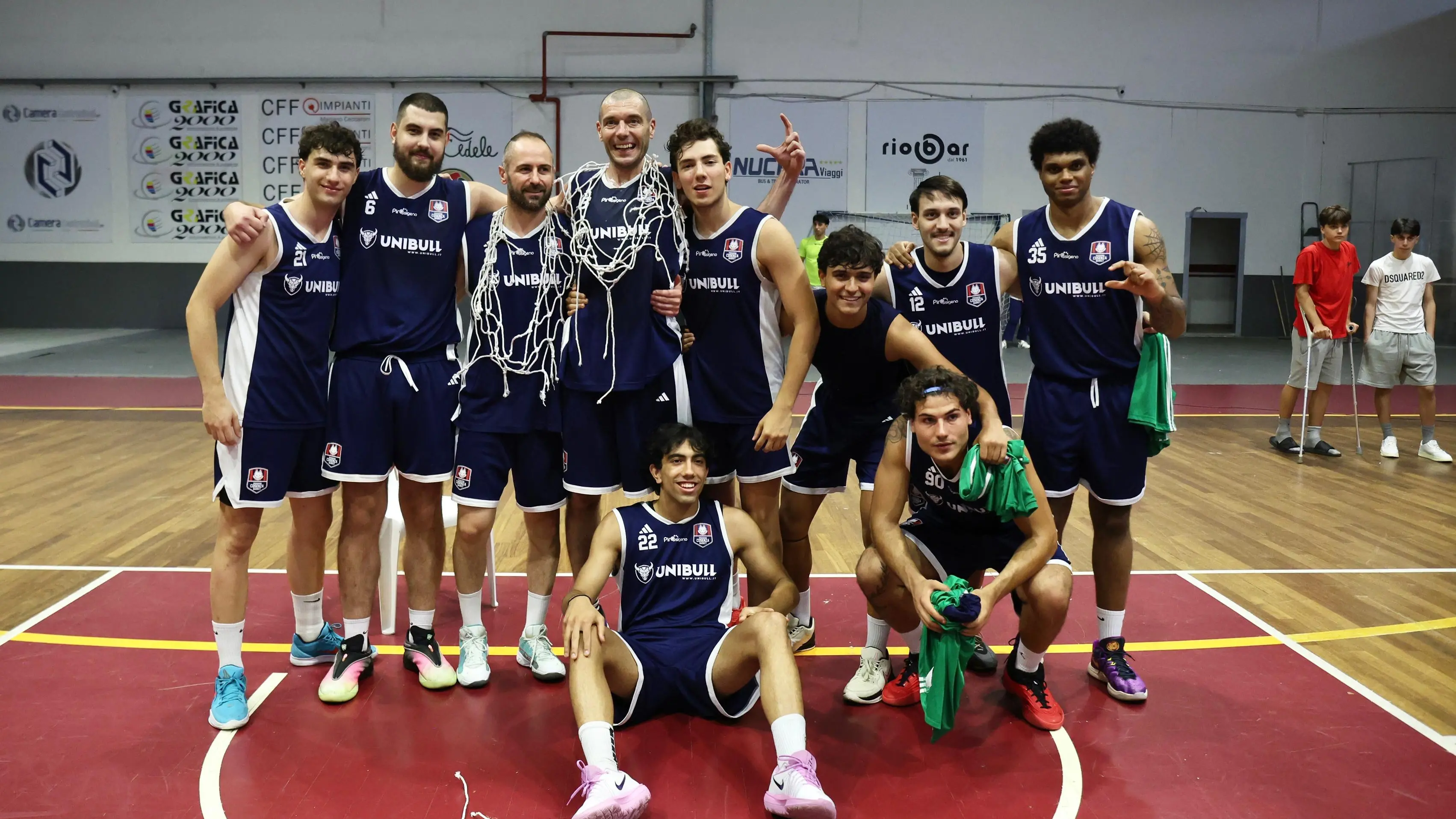 Pirossigeno Cosenza Basket in Serie C, promozione dopo il 20-0 a tavolino\n