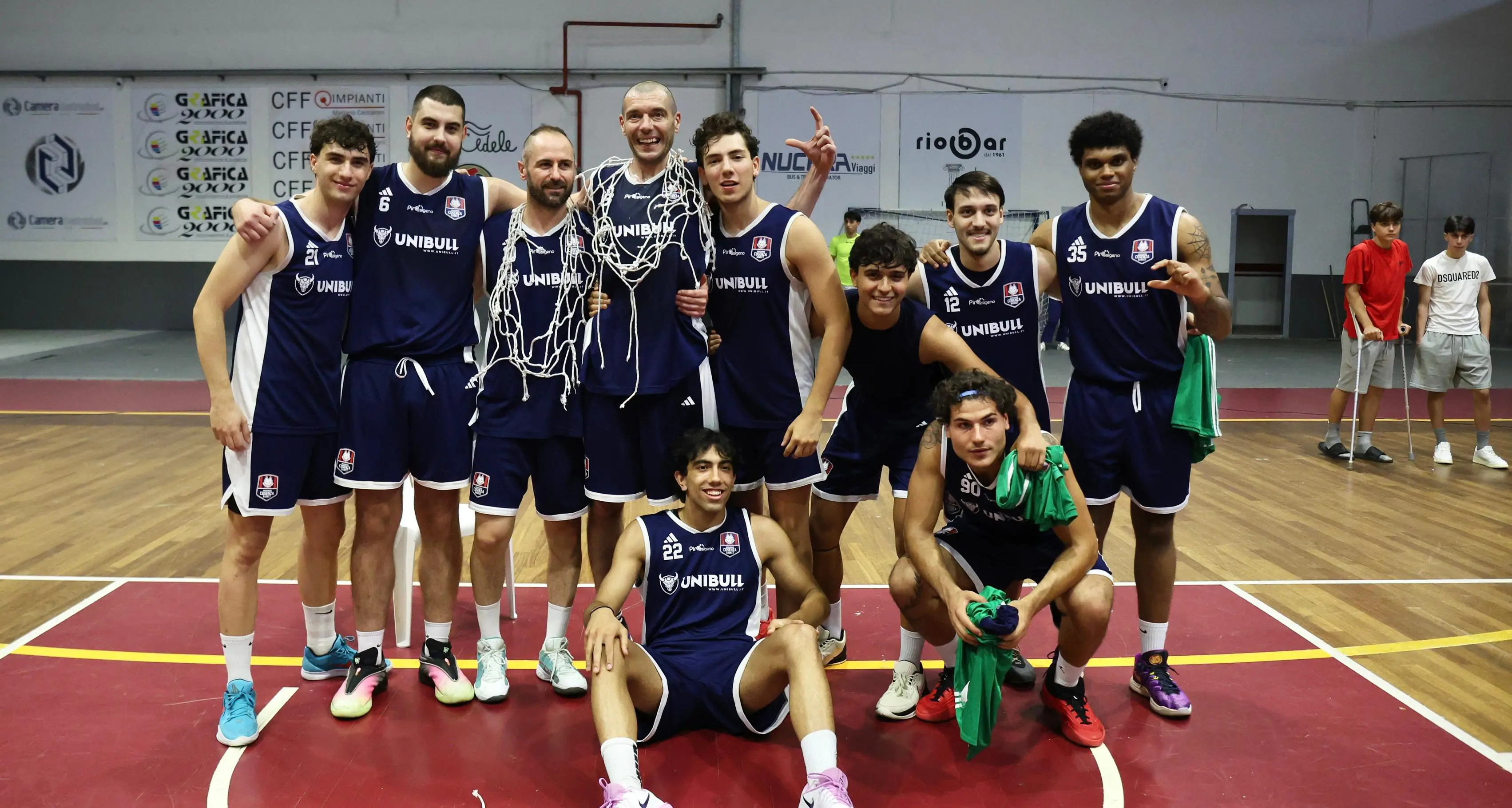 Pirossigeno Cosenza Basket in Serie C, promozione dopo il 20-0 a tavolino\n