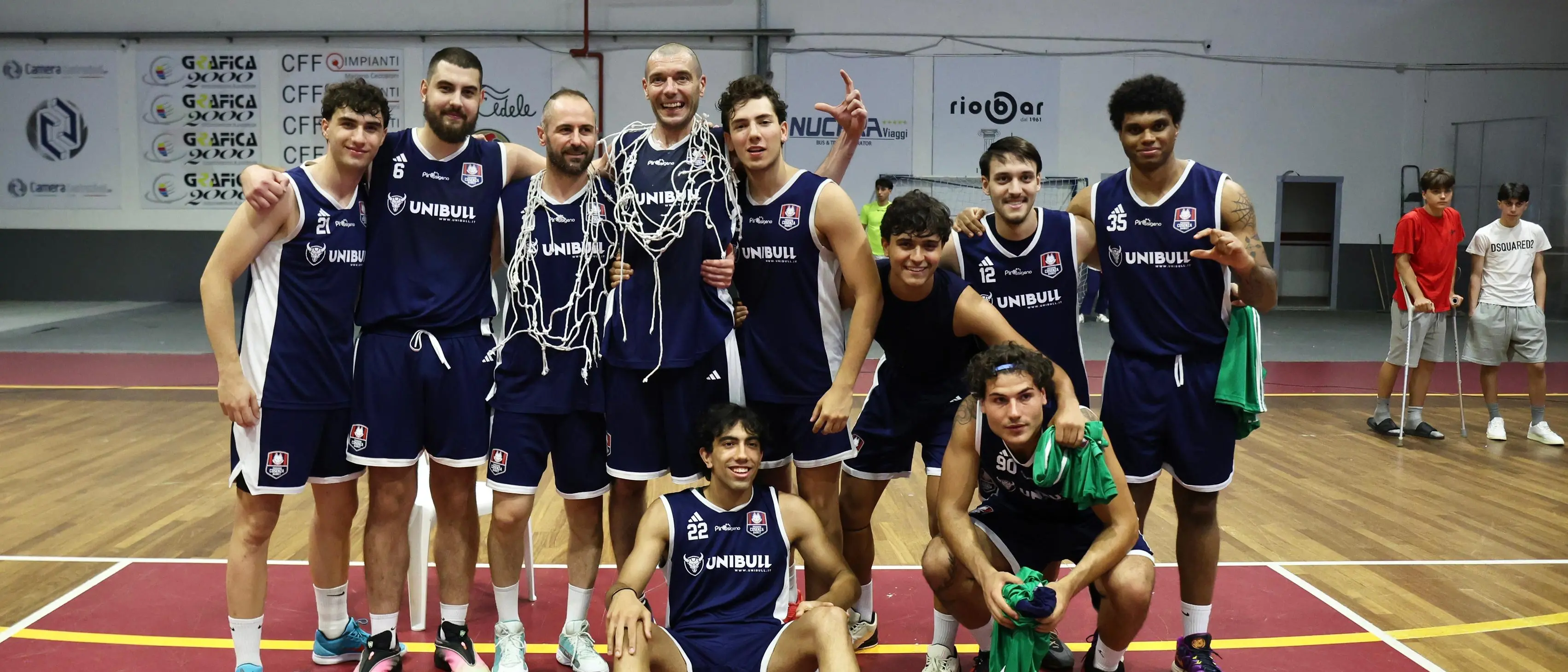 Pirossigeno Cosenza Basket in Serie C, promozione dopo il 20-0 a tavolino\n