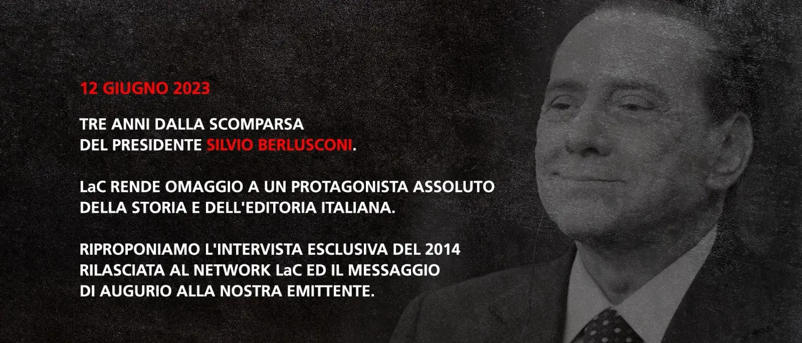 «Bella questa “C” come Calabria», quando Berlusconi si innamorò del progetto LaC: stasera alle 21,30 la sua storica intervista\n