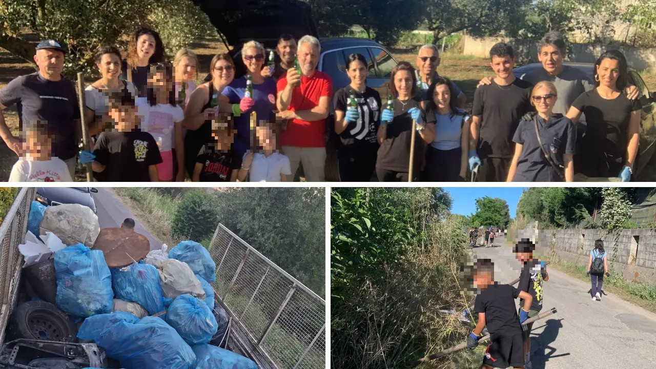 San Calogero, cittadini e amministratori ripuliscono la strada che conduce al Santuario in vista della festa del 2 luglio\n