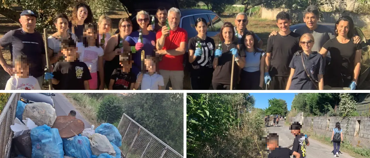 San Calogero, cittadini e amministratori ripuliscono la strada che conduce al Santuario in vista della festa del 2 luglio\n