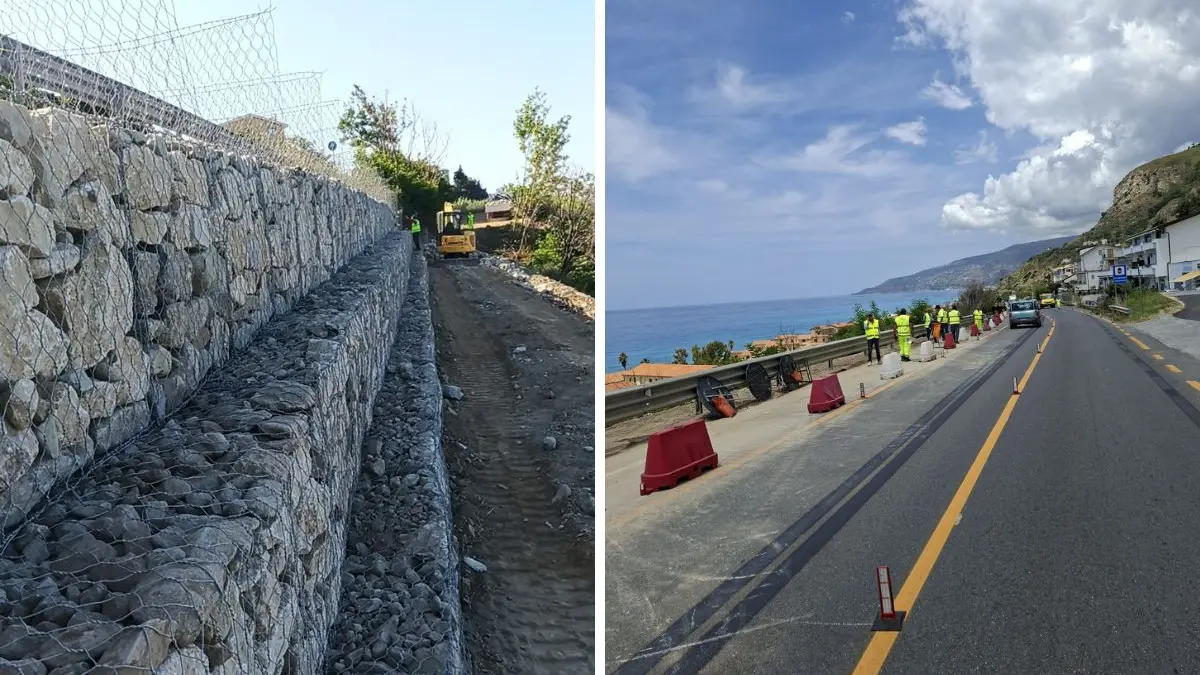 <p>Riaperto il tratto di strada sulla Statale 18</p>\\n