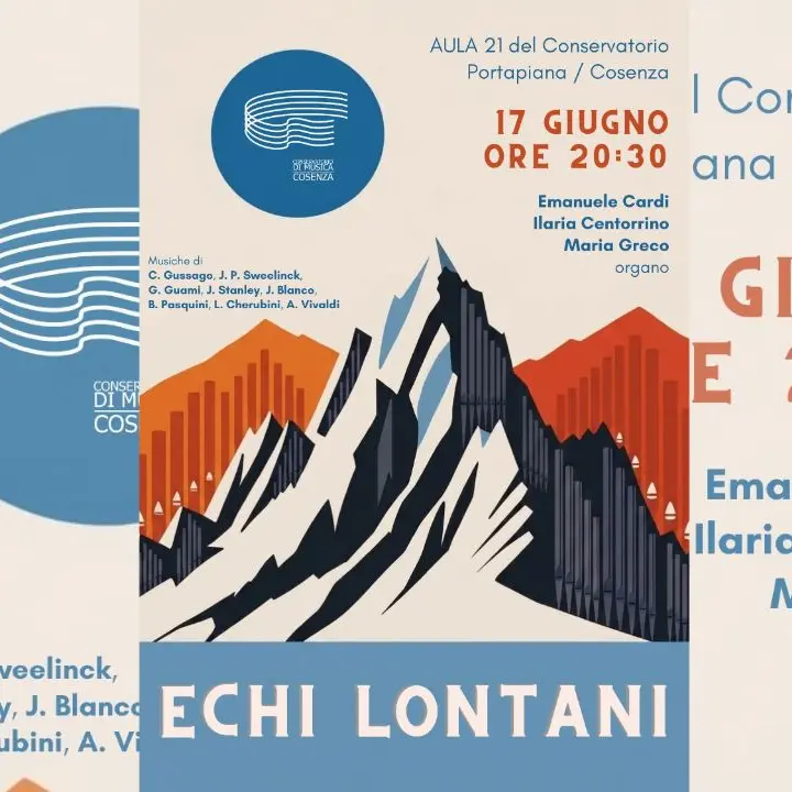 Echi lontani, a Cosenza tutto pronto per il concerto degli organisti Cardi, Centorrino e Greco\n