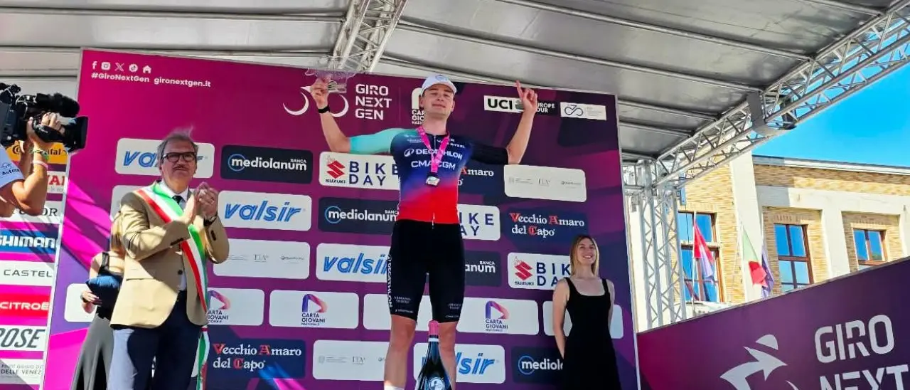 Giro d'Italia Next Gen,\u00A0Kasper Haugland vince la prima (calda) tappa calabrese con l'arrivo a Vibo\u00A0\n