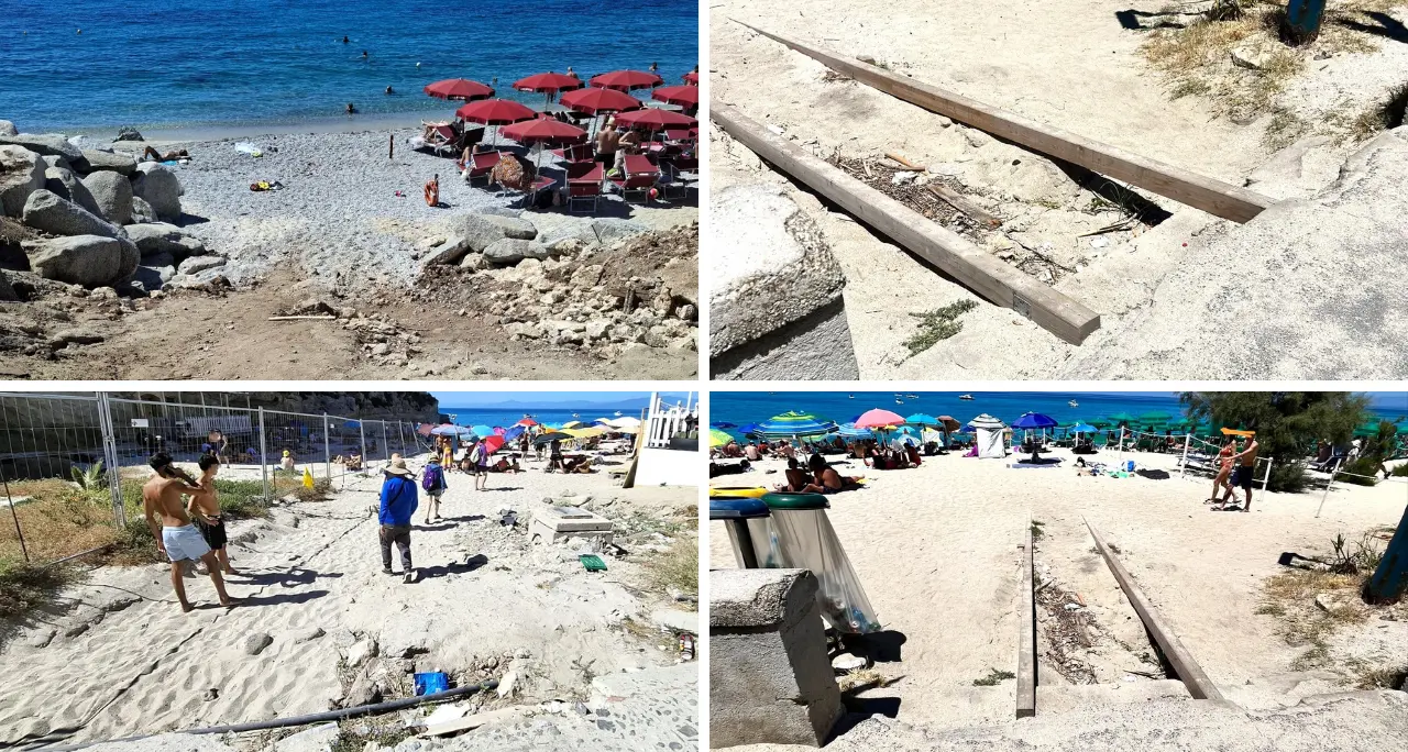 <p>Tropea, <span style=\"color:hsl(0, 75%, 60%);\">accessi alle spiagge </span>nel mirino dell'opposizione: «Diritti negati ai più fragili»</p>