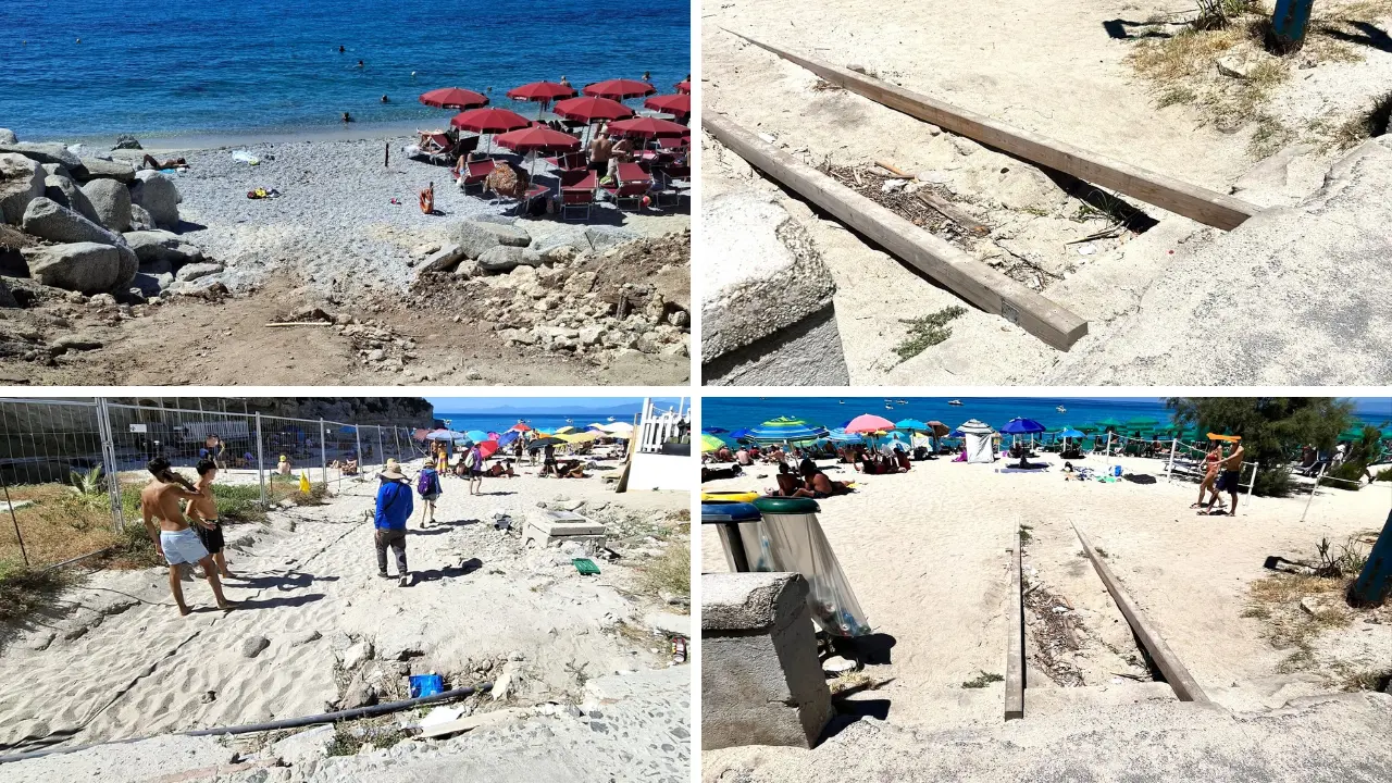 Tropea, accessi alle spiagge nel mirino dell'opposizione: «Diritti negati ai più fragili»\n