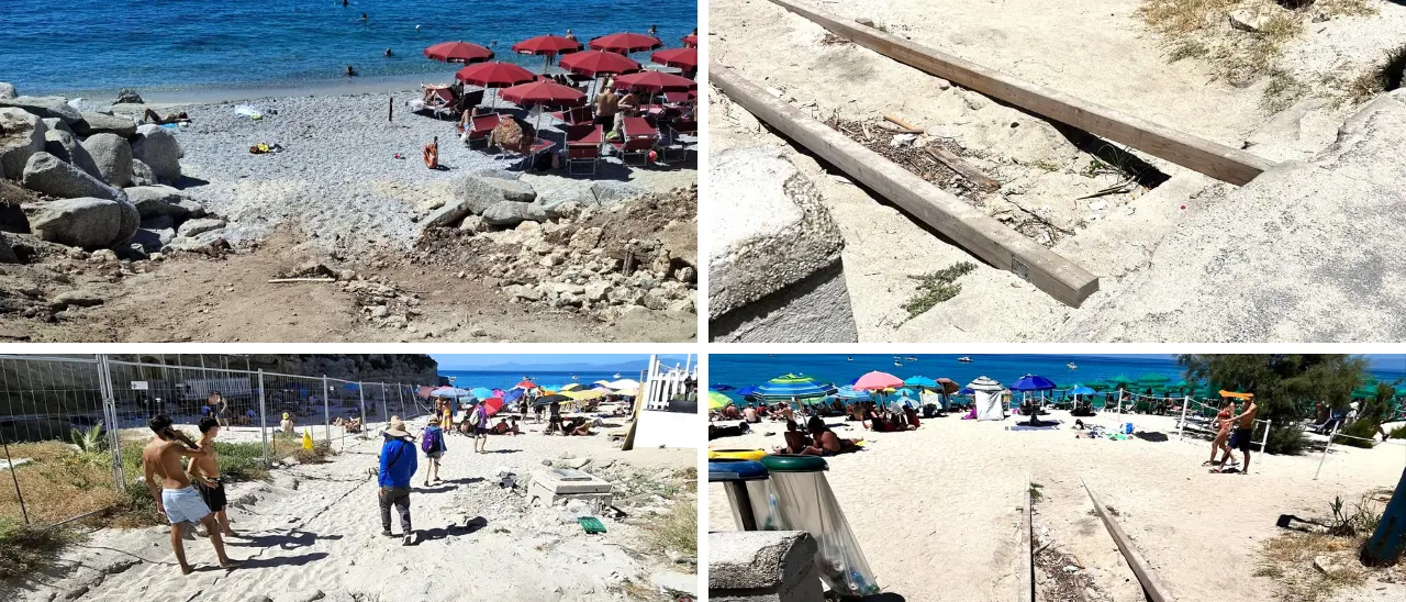 Tropea, accessi alle spiagge nel mirino dell'opposizione: «Diritti negati ai più fragili»\n