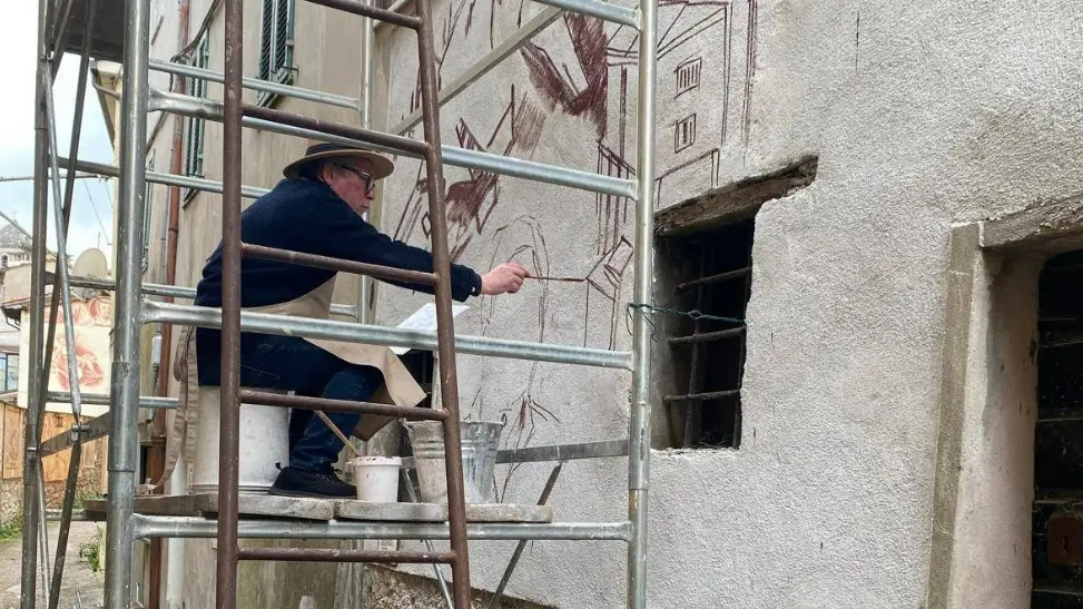 A Torre di Ruggiero dieci sgraffiti dell’artista Pagliarulo racconteranno la storia locale\n