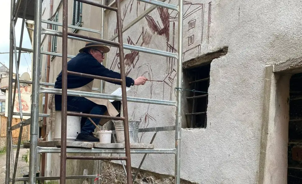 A Torre di Ruggiero dieci sgraffiti dell’artista Pagliarulo racconteranno la storia locale\n