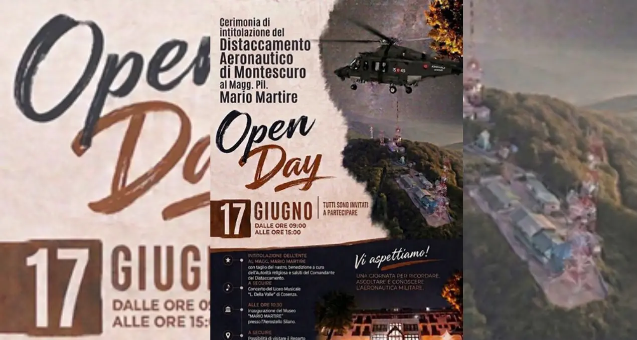 Il Distaccamento Aeronautico di Montescuro apre le porte: in Sila visite e museo aperti al pubblico\n