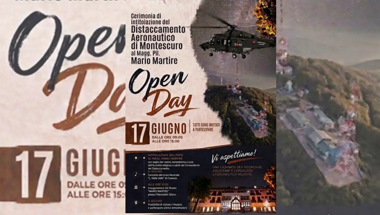 Il Distaccamento Aeronautico di Montescuro apre le porte: in Sila visite e museo aperti al pubblico\n