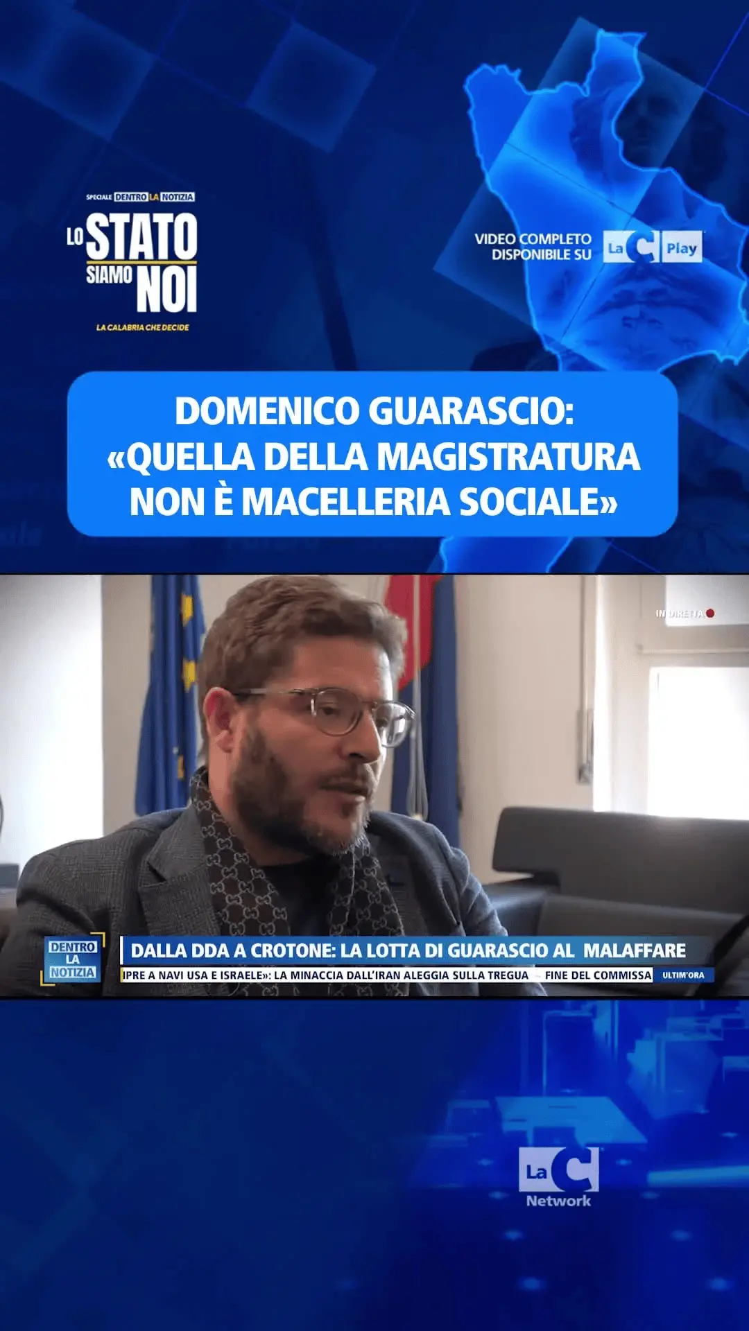 La lotta di Guarascio al malaffare