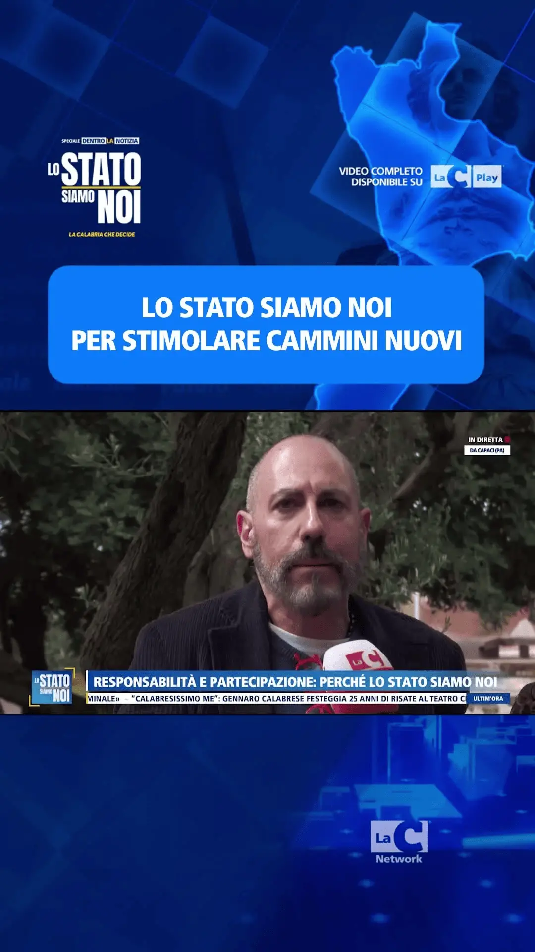Costabile: «Ecco perché lo Stato siamo noi»