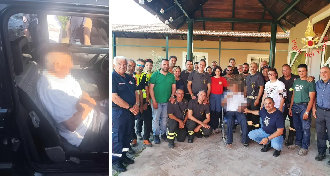 Ritrovato anziano scomparso a San Pietro Apostolo: era riverso a terra dopo una caduta\n