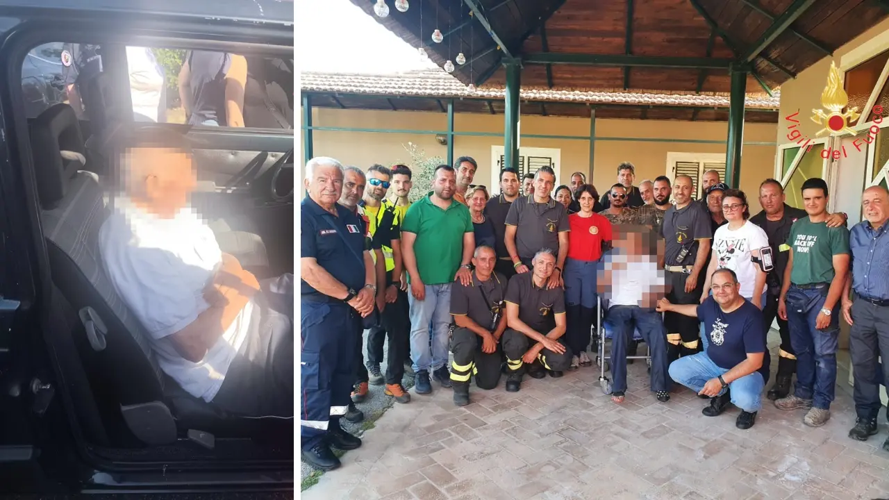 Ritrovato anziano scomparso a San Pietro Apostolo: era riverso a terra dopo una caduta\n