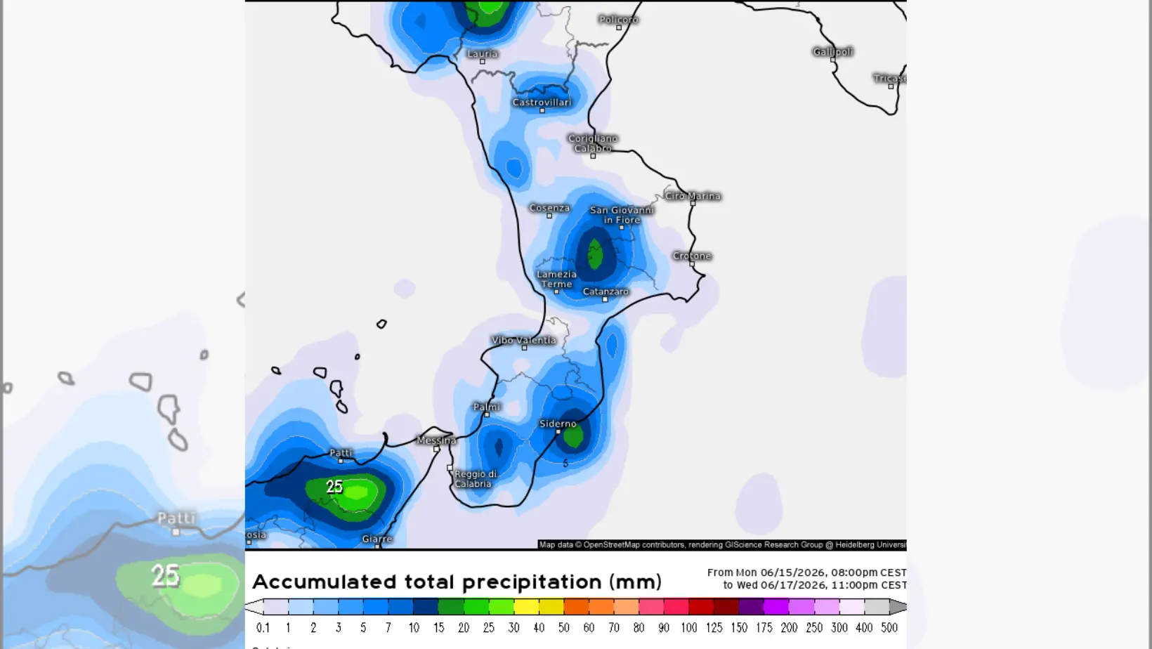 In arrivo aria più fresca e possibili piogge pomeridiane: per ora il caldo africano risparmia la Calabria\u00A0\n