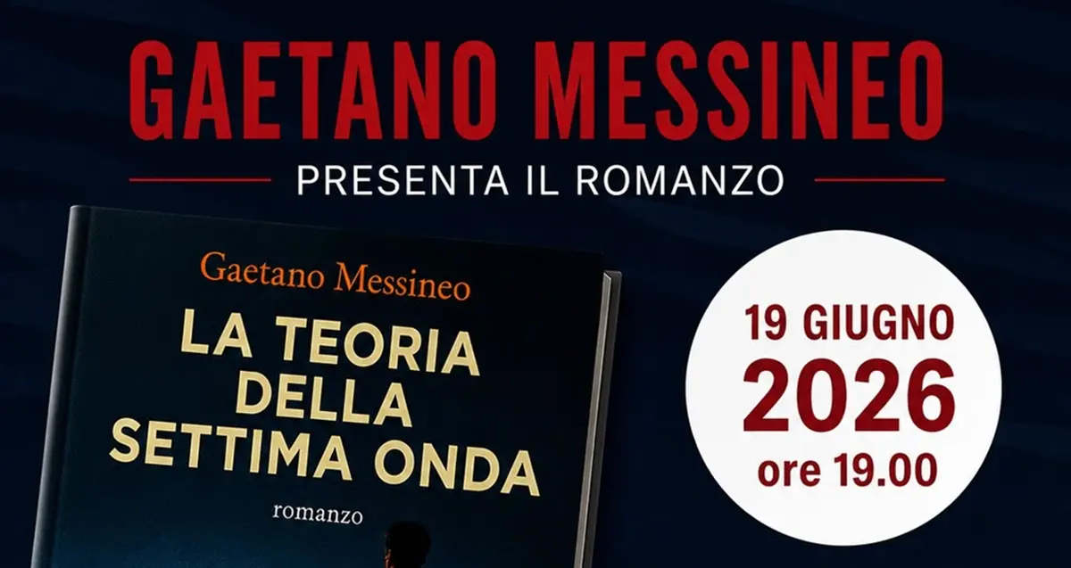 Al Circolo ReggioSud\u00A0Gaetano Messineo con “La teoria della settima onda”\n