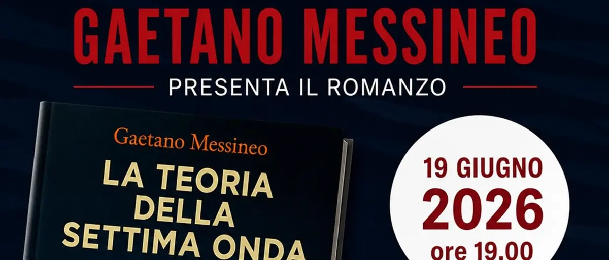 Al Circolo ReggioSud\u00A0Gaetano Messineo con “La teoria della settima onda”\n