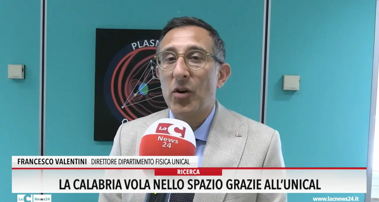 La Calabria vola nello spazio grazie all'Unical