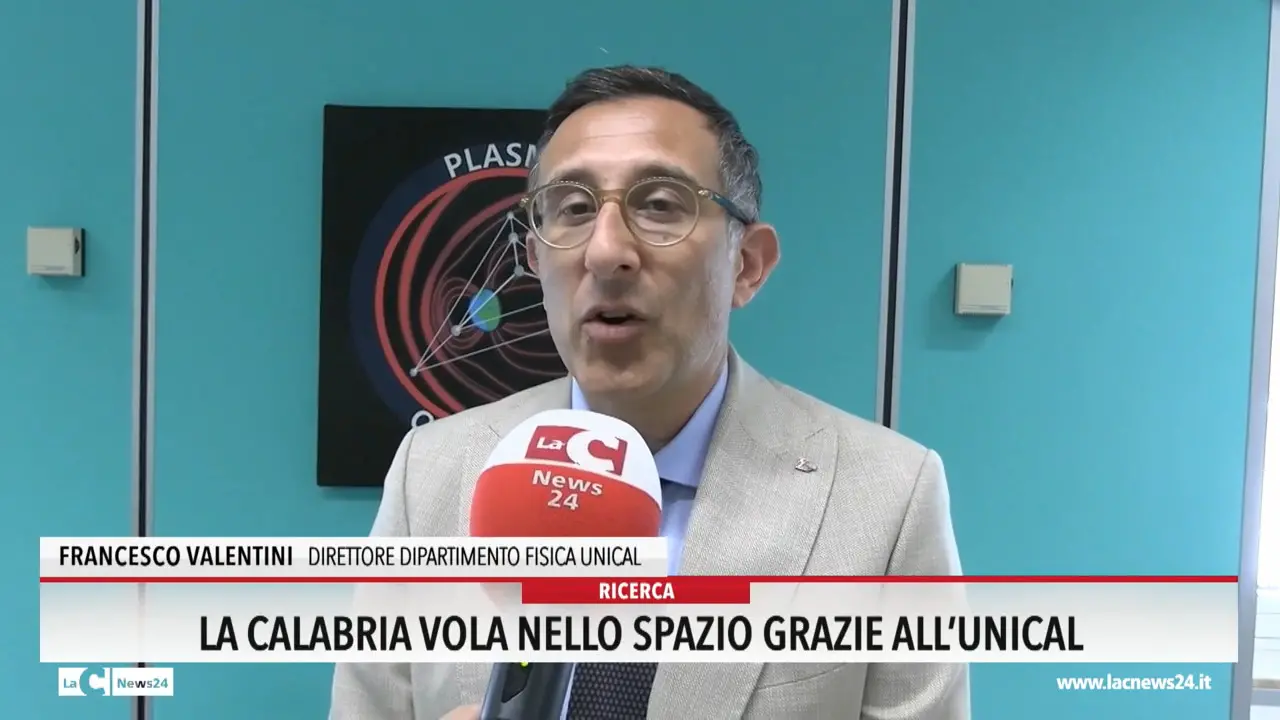 La Calabria vola nello spazio grazie all'Unical