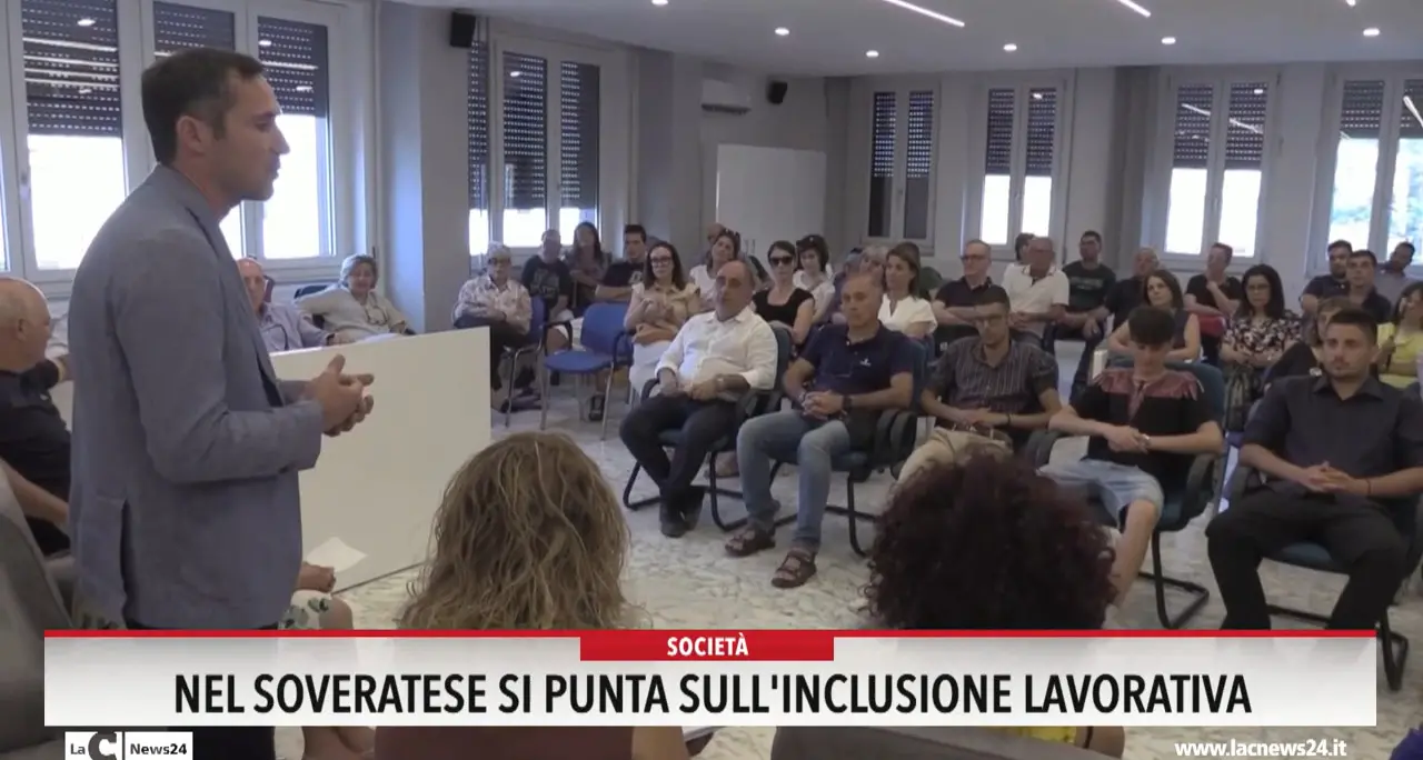 Nel soveratese si punta sull'inclusione lavorativa