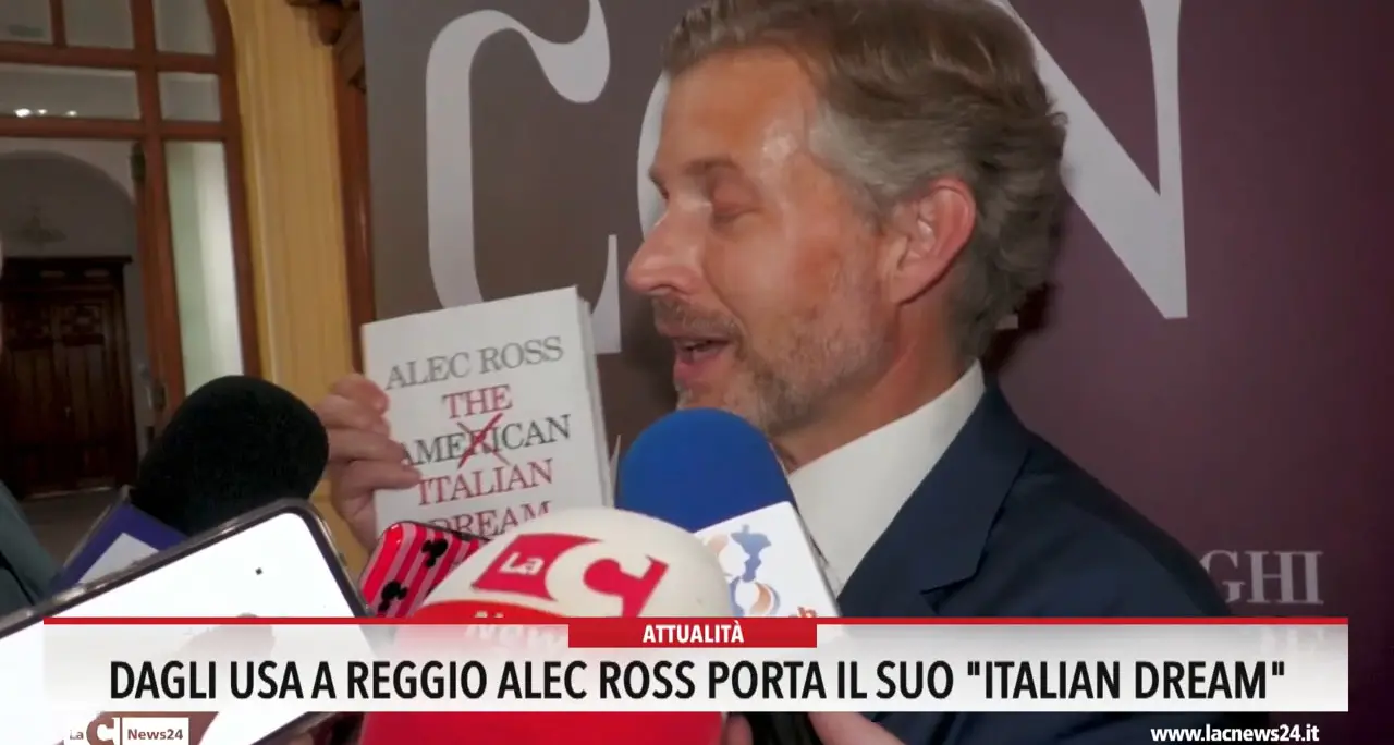 Dagli Usa a Reggio, Alec Ross porta il suo Italian dream
